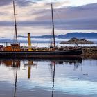 Das Dampfschiff "Hansteen" in Trondheim
