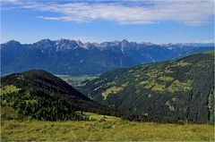 Das Debanttal mit Blick auf Winkleralm, Zetersfeld und Lienzer Dolomiten