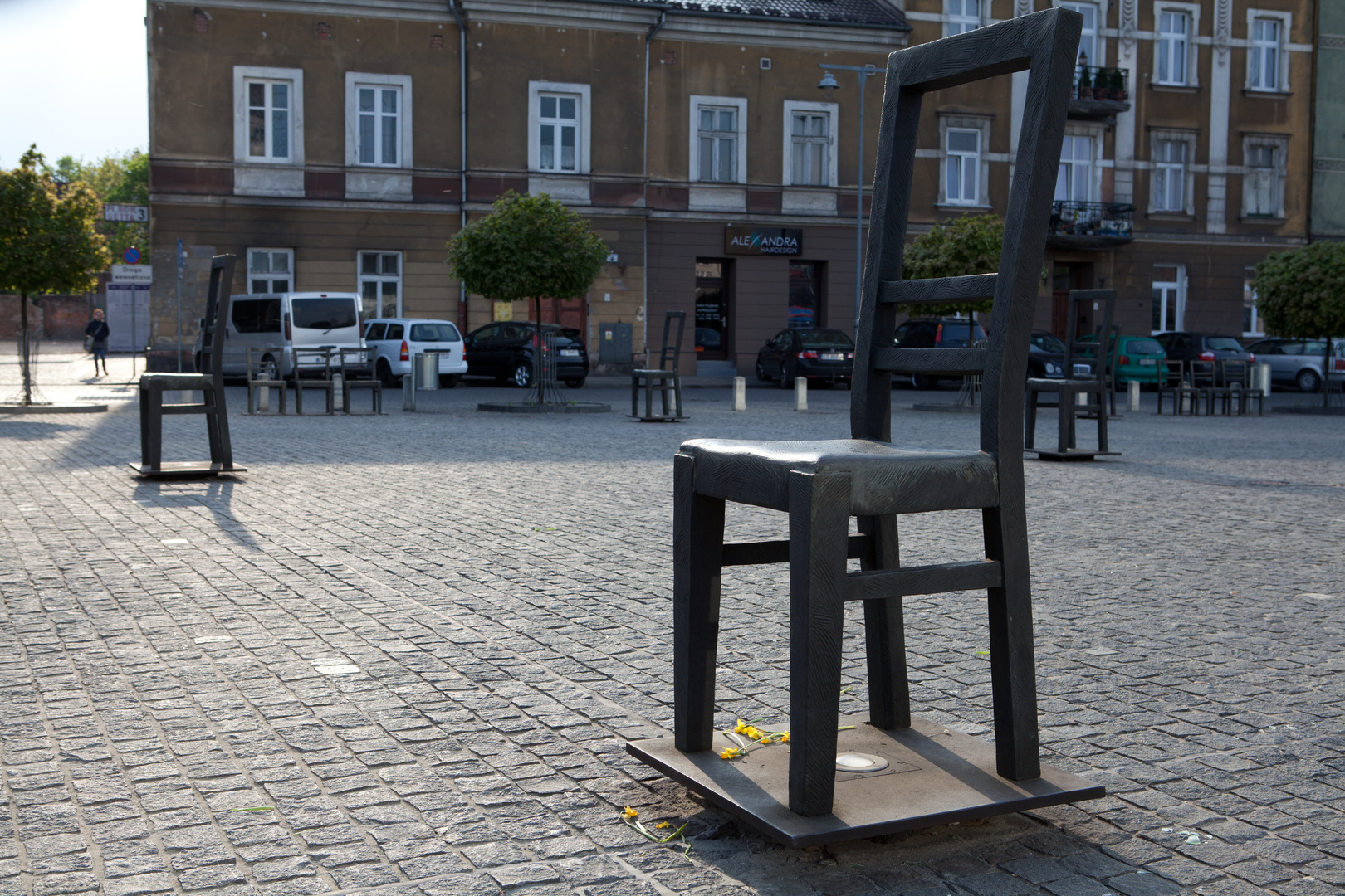 das Denkmal für die Vernichtung der Polen in Krakau