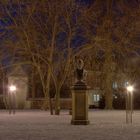 Das Denkmal in der Nacht