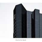 Das Deutsche Bank Gebäude im minimalistischen Stil