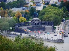 Das Deutsche Eck in Koblenz