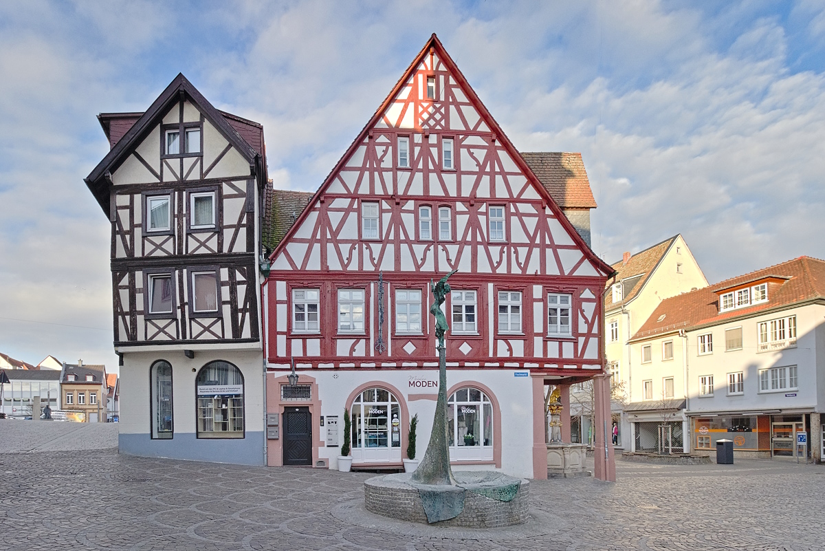 Das Deutsche Haus auf dem Alzeyer Fischmarkt