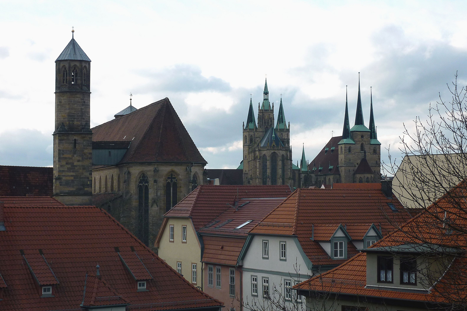 Das "deutsche" Rom. So nannte man Erfurt früher, wegen seiner großen Anzahl an Kirchen.