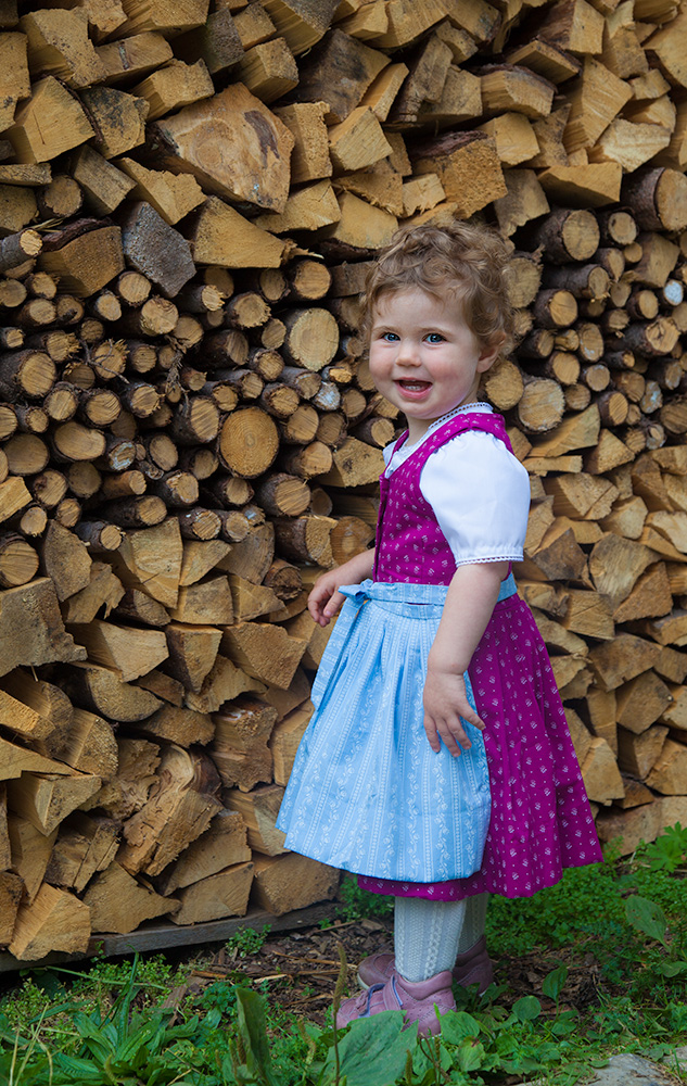 Das Dirndl von der Alm