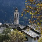 das Dörfchen Soglio im Bergell