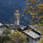 das Dörfchen Soglio im Bergell