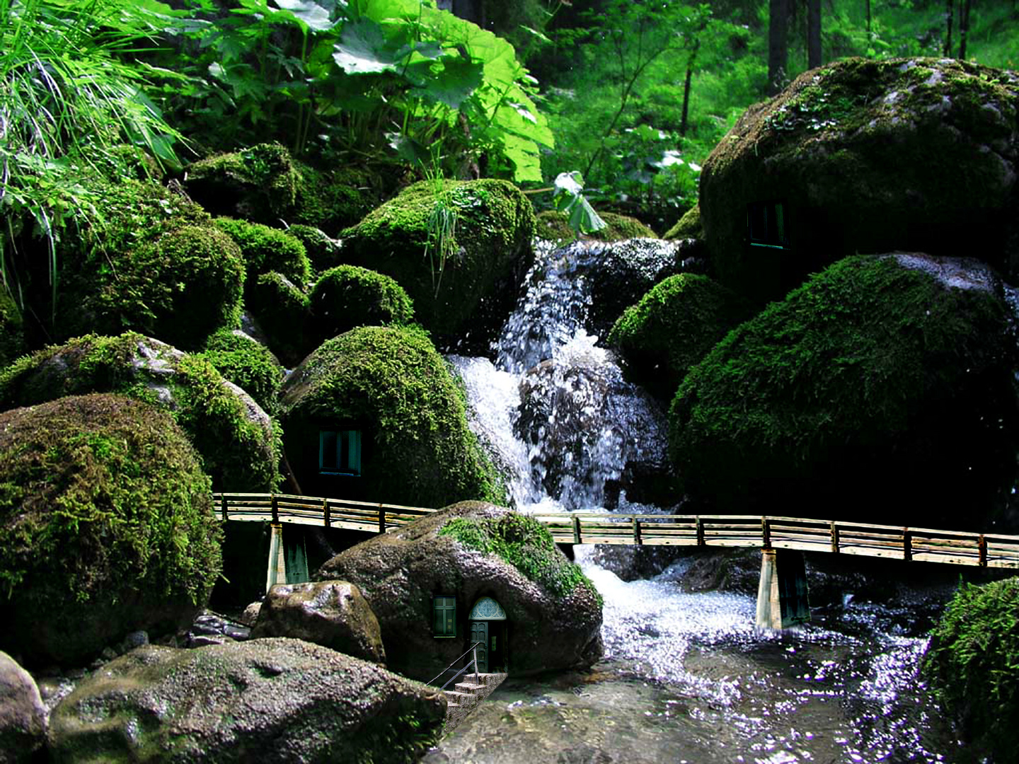 Das Dorf am Fluss