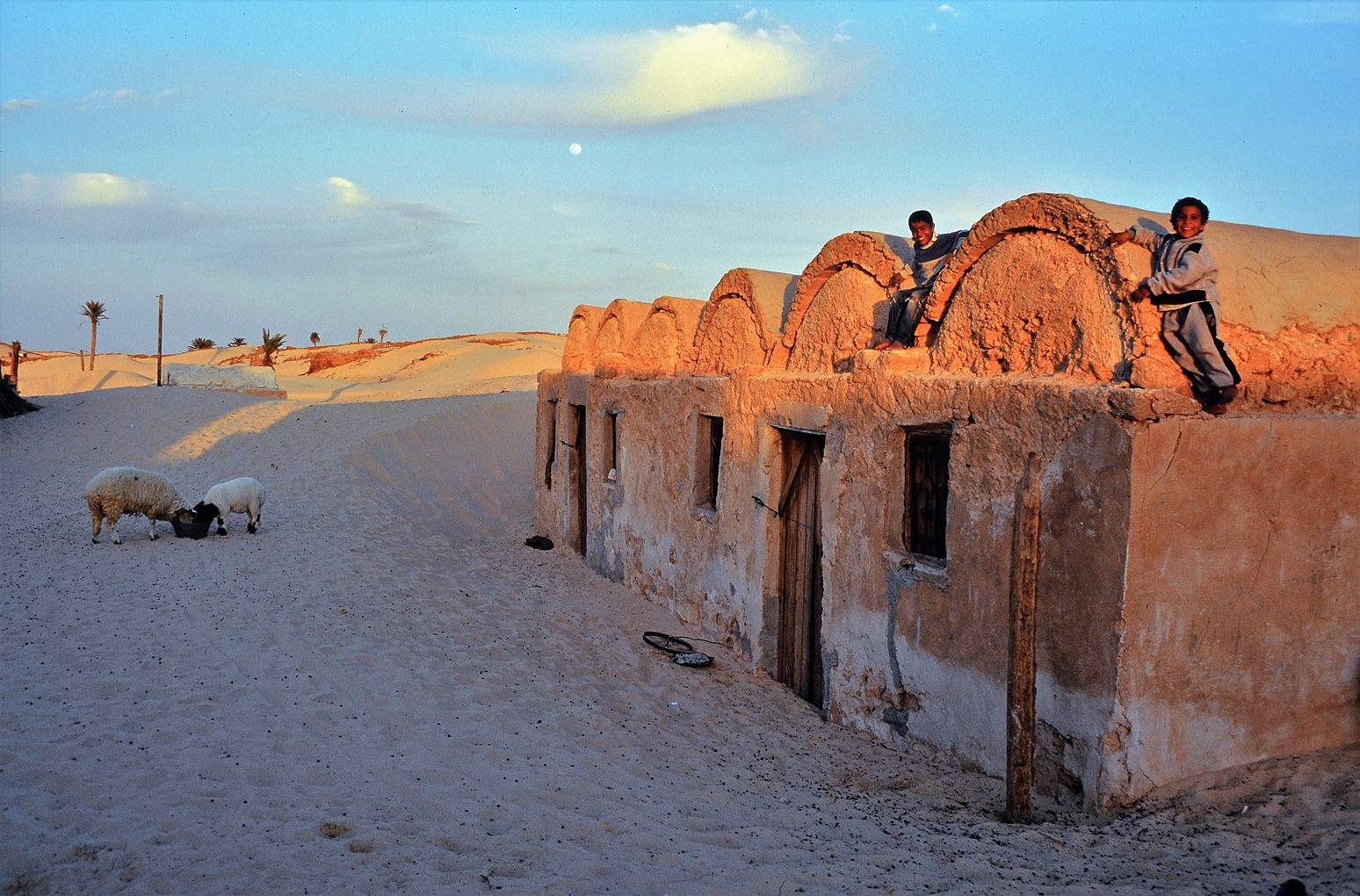 das Dorf im Sand