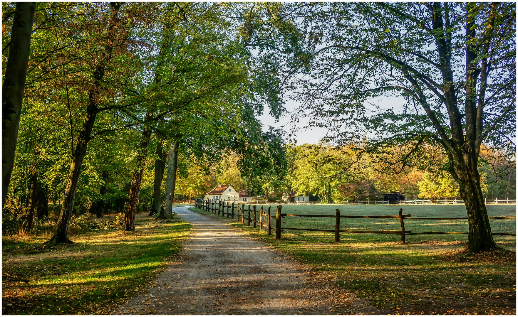 Das Dorf im Schlosspark