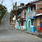 Das Dorf in Colombia