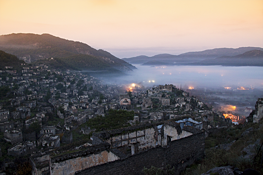 Das Dorf Kaya- geister stadt