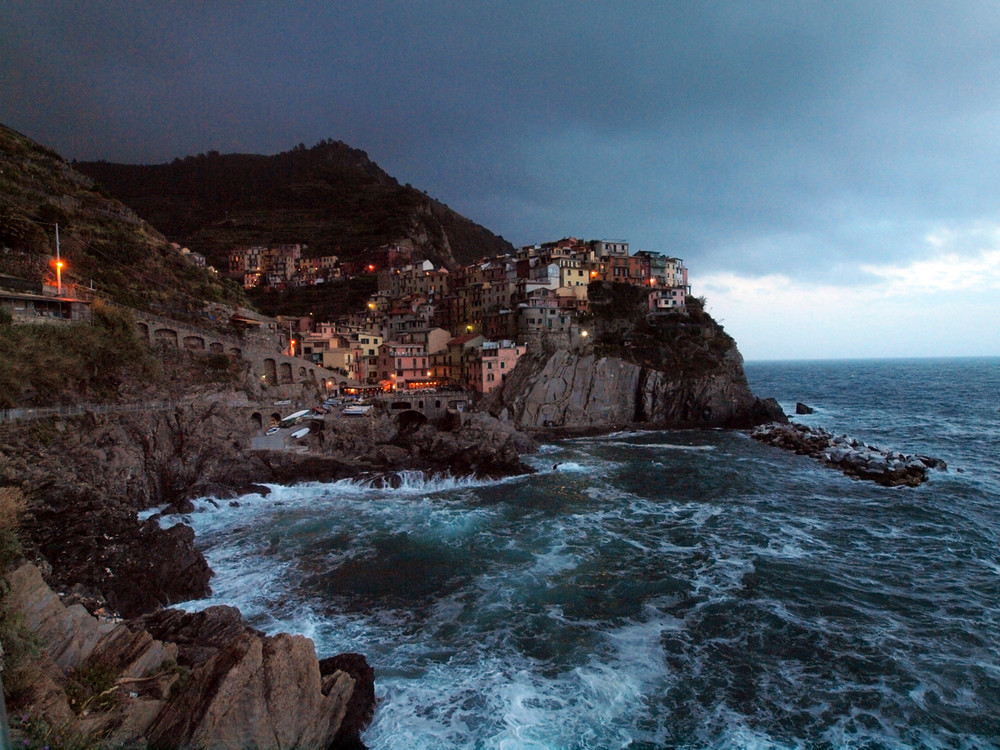 Das Dorf Manarola in Ligurien - Italien