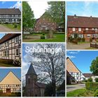 Das Dorf Schönhagen im Solling / Niedersachsen