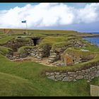 Das Dorf Skara Brae auf den Orkney-Inseln