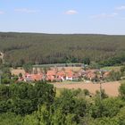 Das Dorf Wasserzell bei Spalt