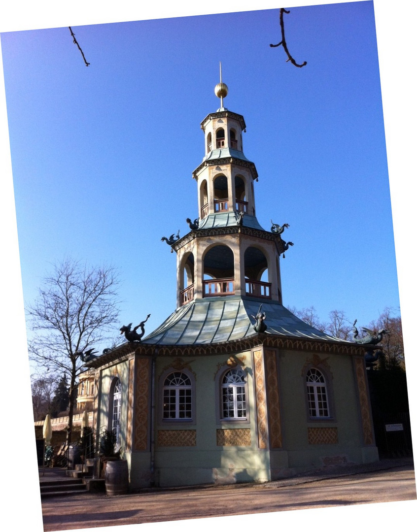 Das Drachenhaus - endlich wieder im Sonnenschein ...