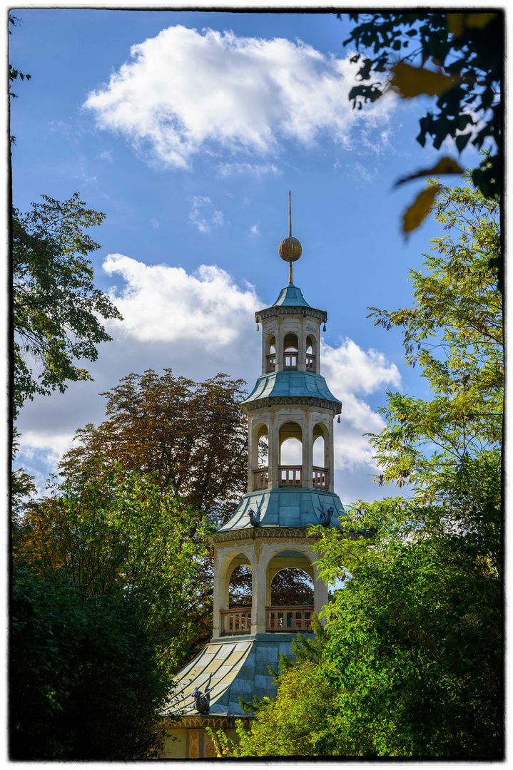 Das Drachenhaus im Park von Schloss Sanssouci