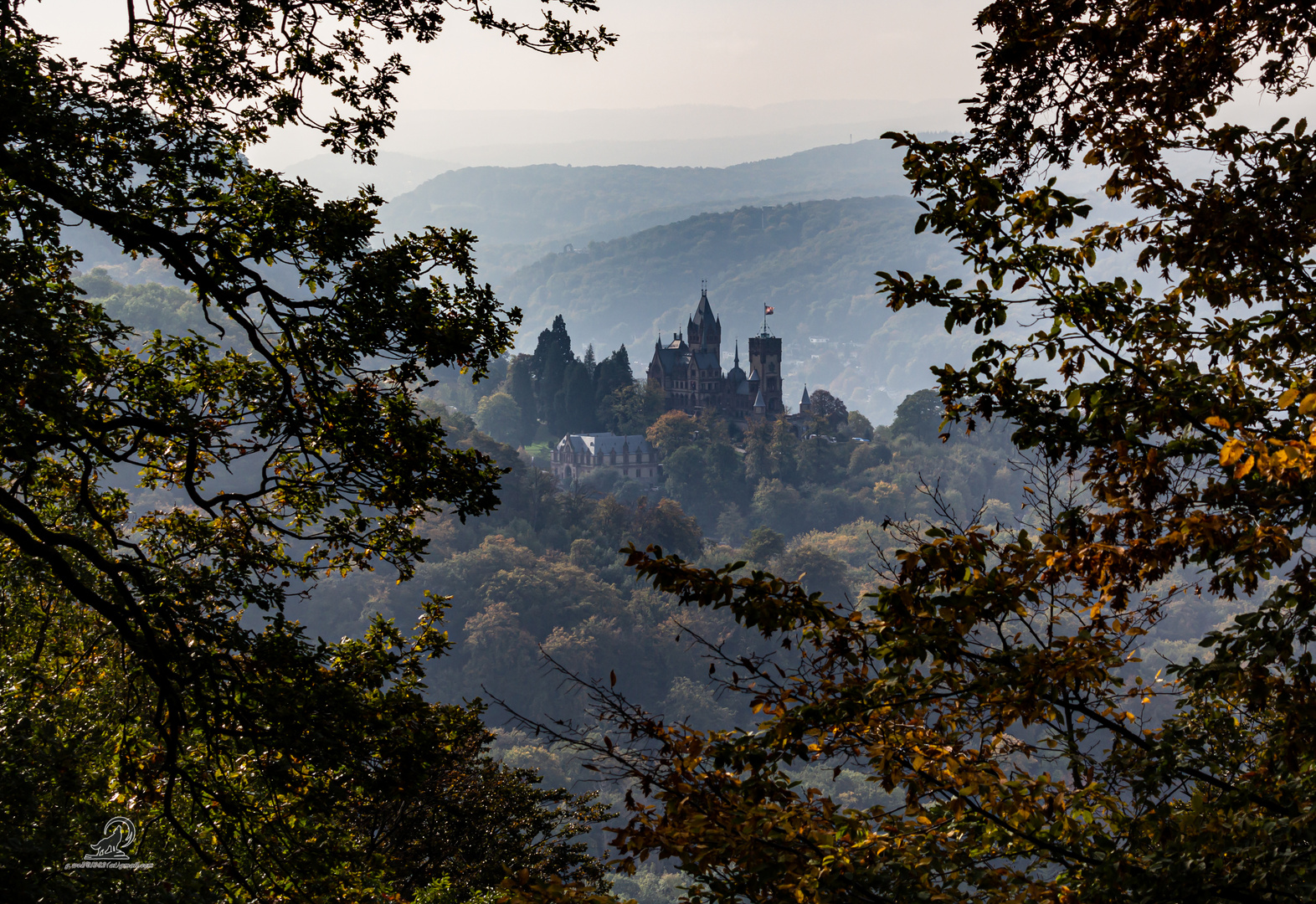 Das Drachenschloss im Siebengebirge