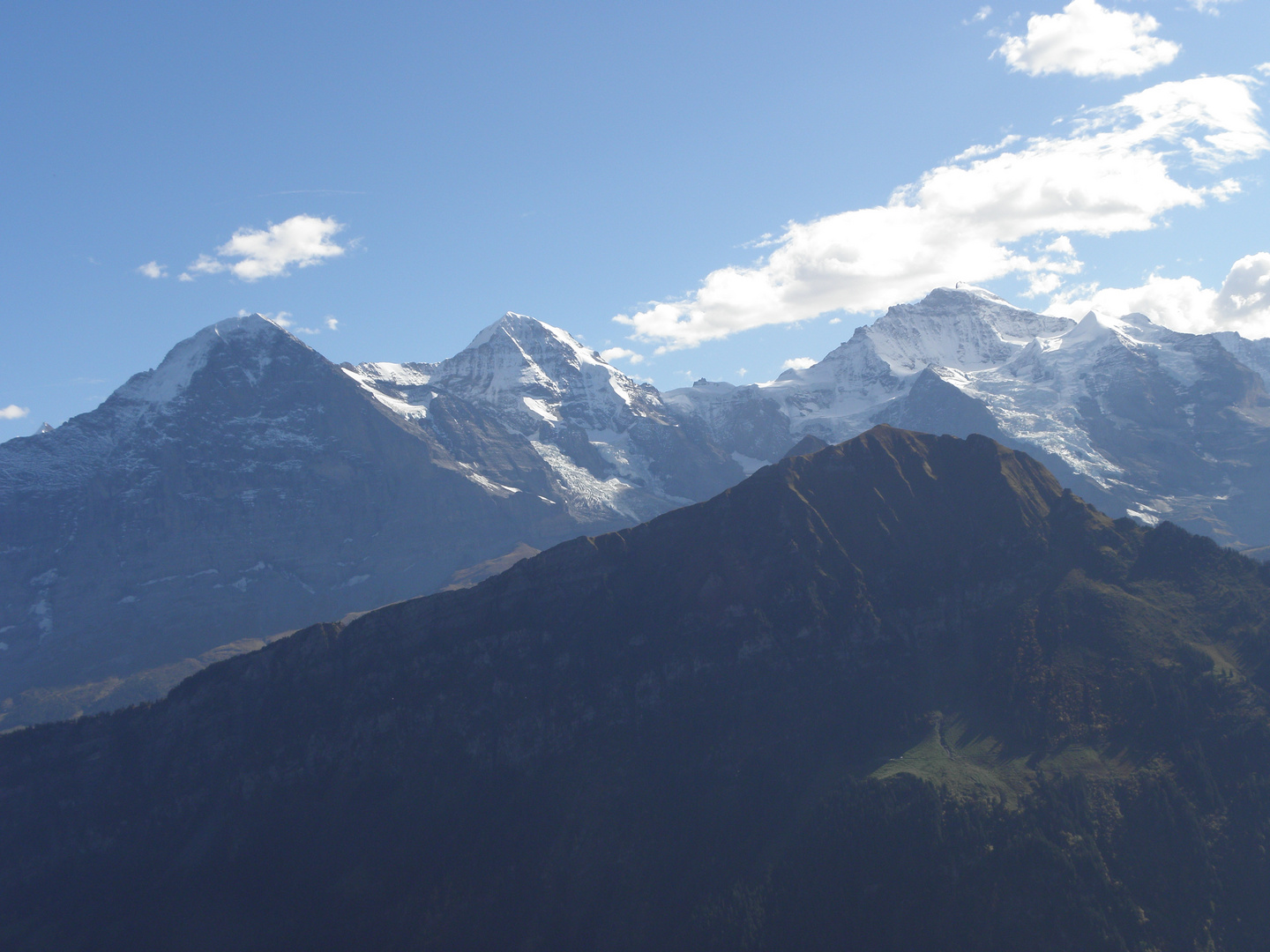 Das Dreigestirn Eiger - Mönch - Jungfrau