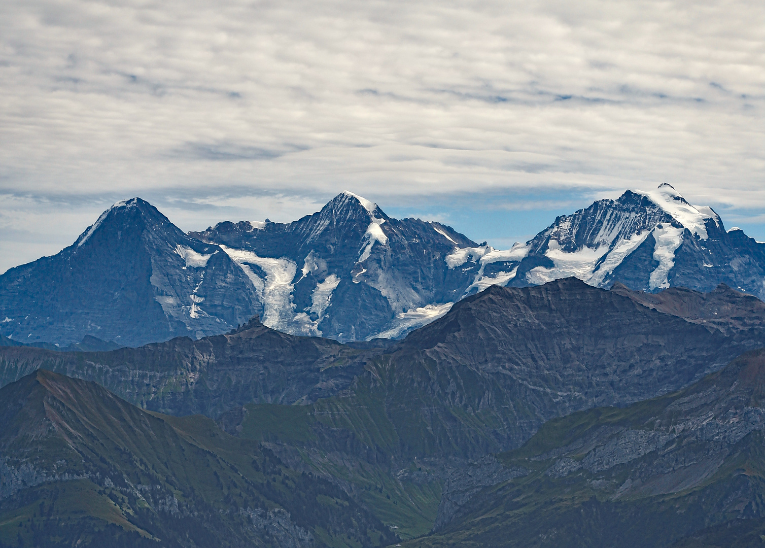 Das Dreigestirn (Eiger, Mönch und Jungfrau)