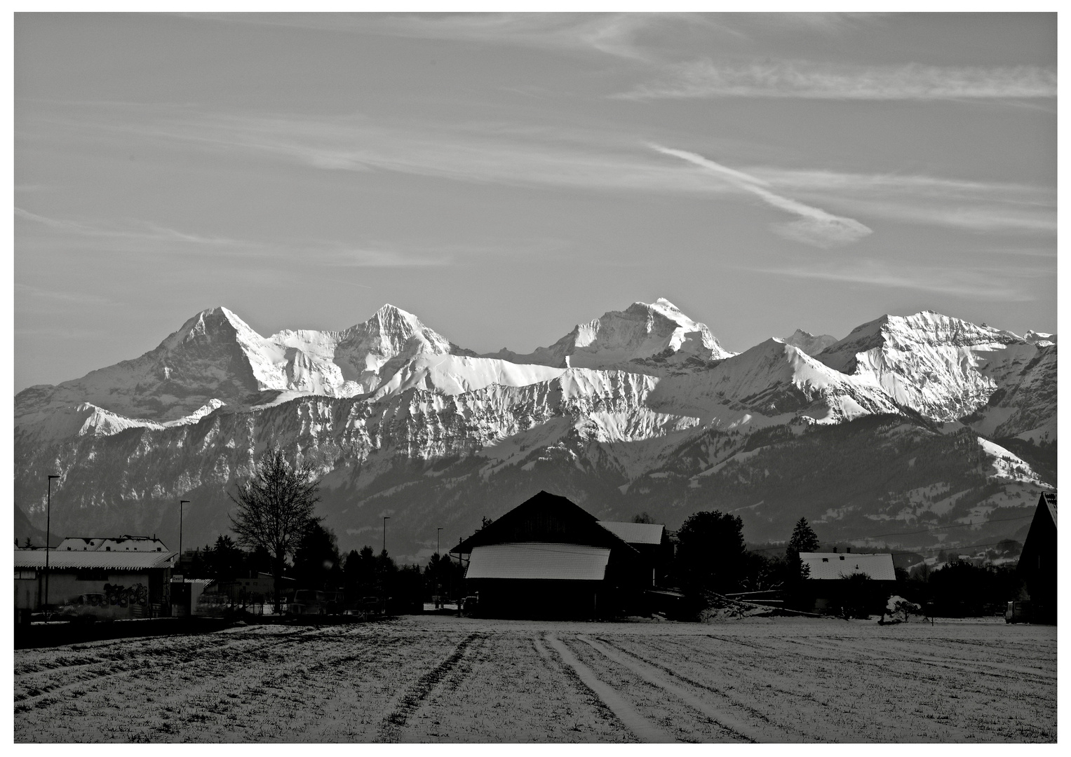 Das Dreigestirn in S/W