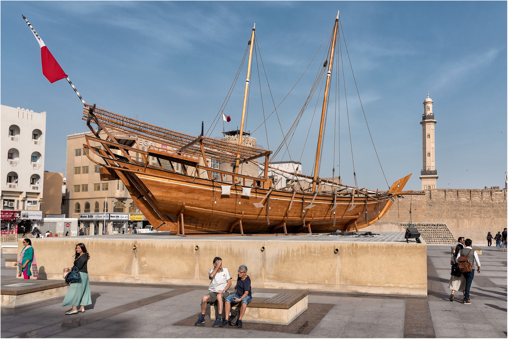 Das Dubai Museum.....