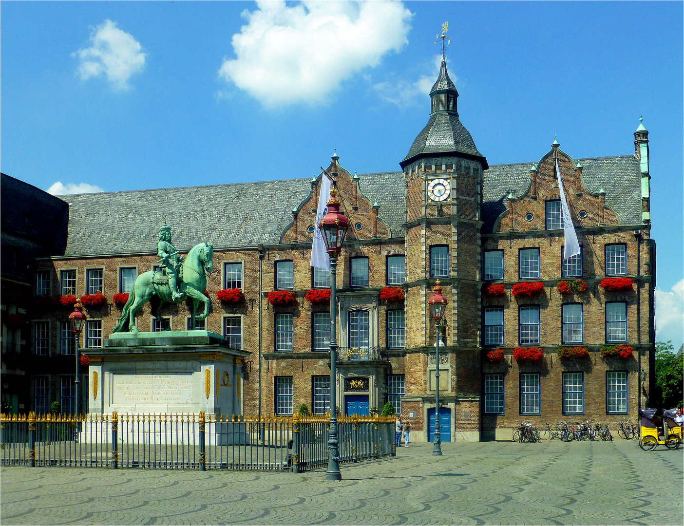 Das Düsseldorfer Rathaus