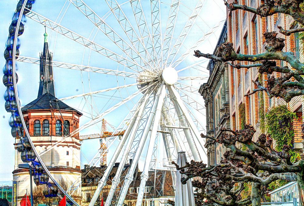 Das Düsseldorfer Riesenrad