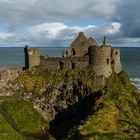 Das Dunluce Castle...