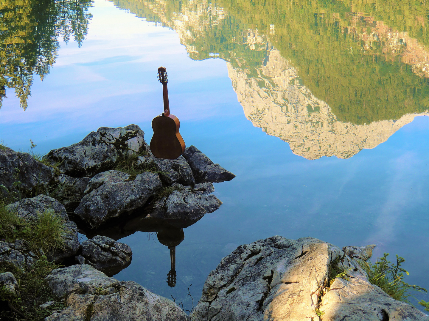 Das Echo vom Hintersee