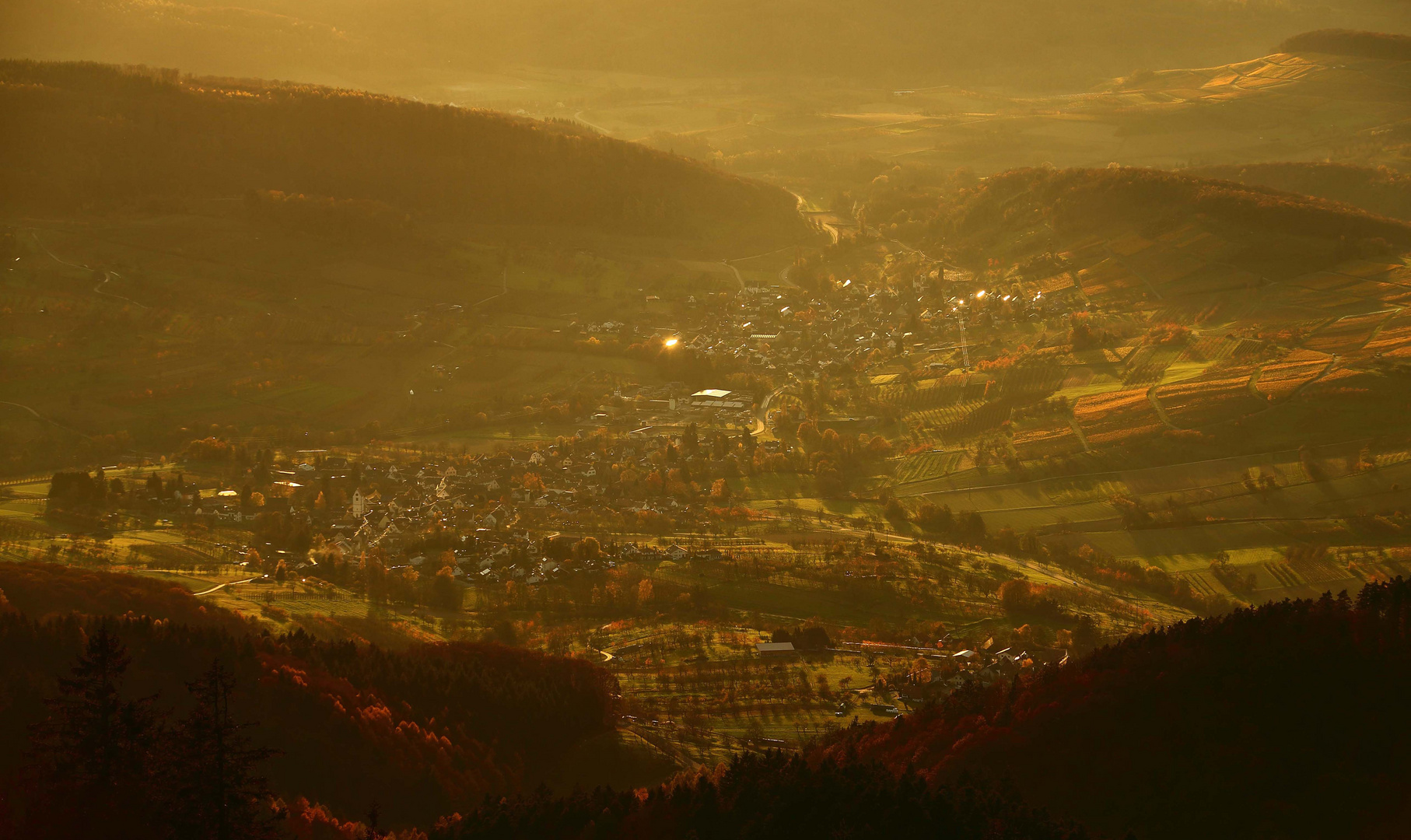 Das Eggenertal im Markgräflerland