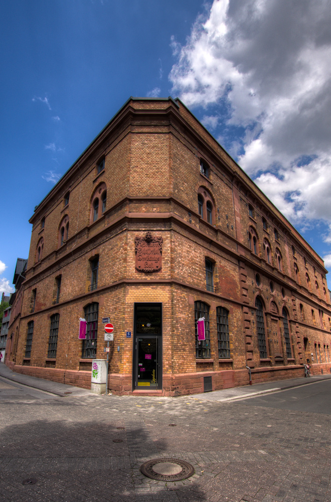 Das ehem. Maschinenhaus der Schöfferhof-Brauerei in Mainz