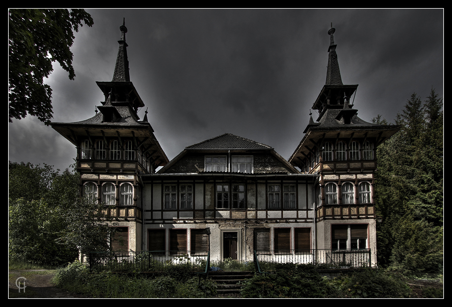 Das ehemalige Betriebsferienheim der Reichsbahndirektion Magdeburg in