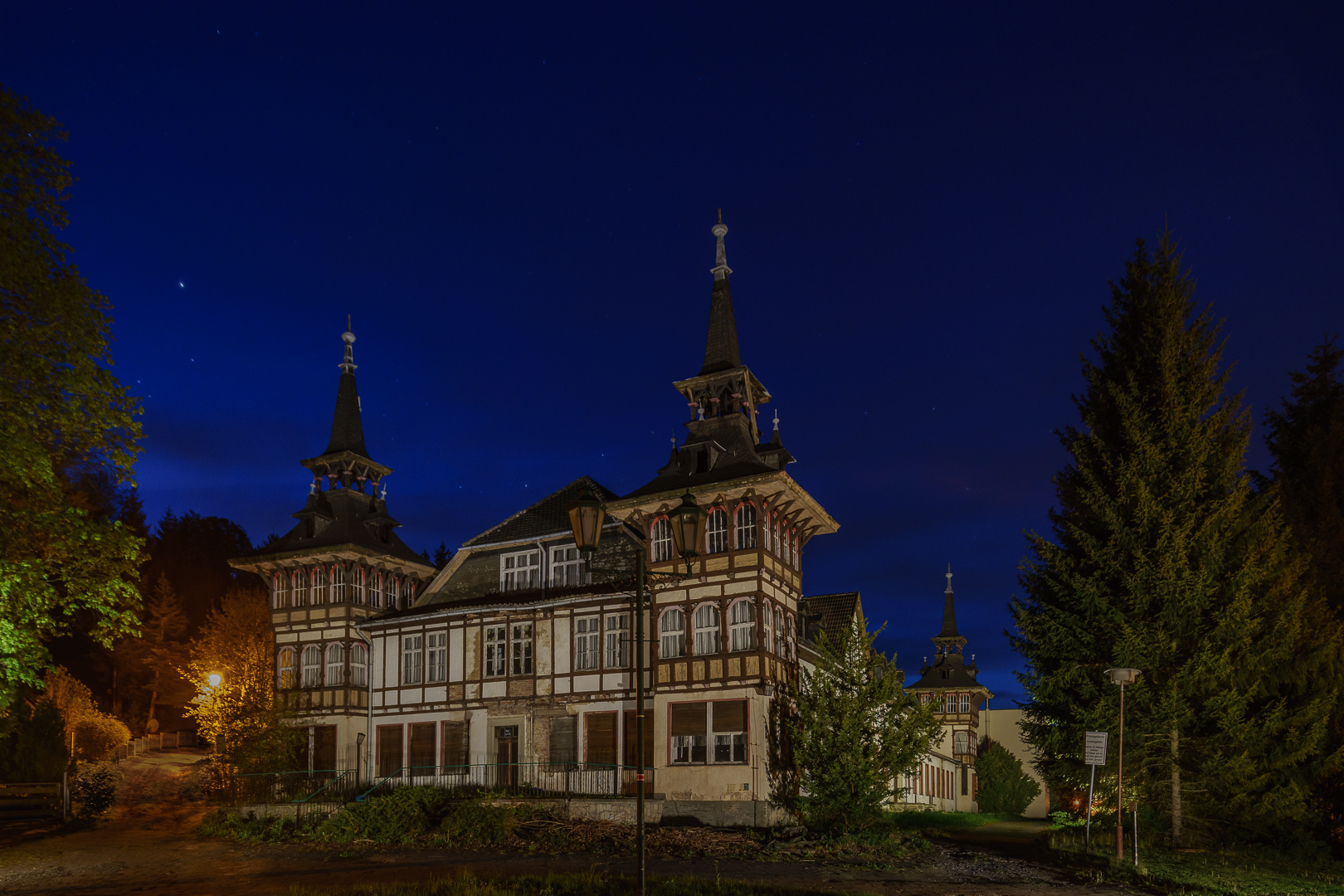 Das ehemalige Erholungsheim der Reichsbahn