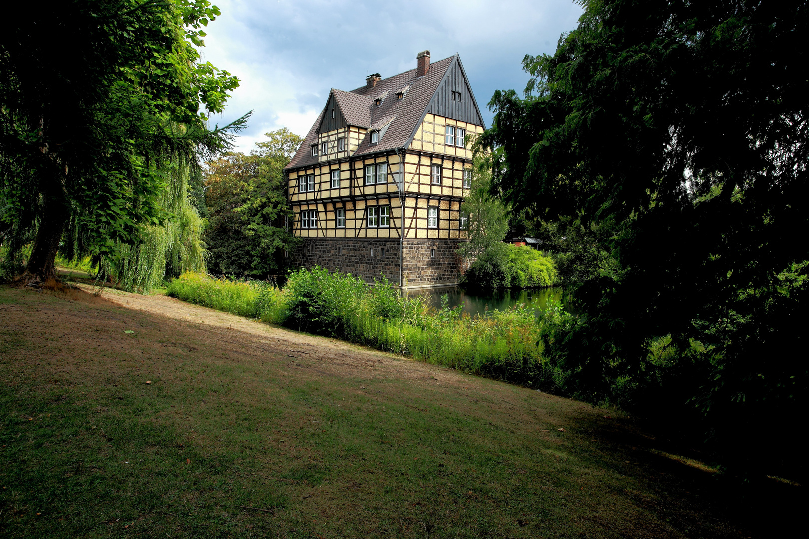 das ehemalige Herrenhaus von Schloss Wittringen