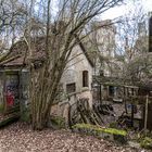 Das ehemalige Hotel "Zur Waldburg" auf dem Victoriaberg oberhalb von Remagen am Rhein