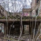 Das ehemalige Hotel "Zur Waldburg" auf dem Victoriaberg oberhalb von Remagen am Rhein