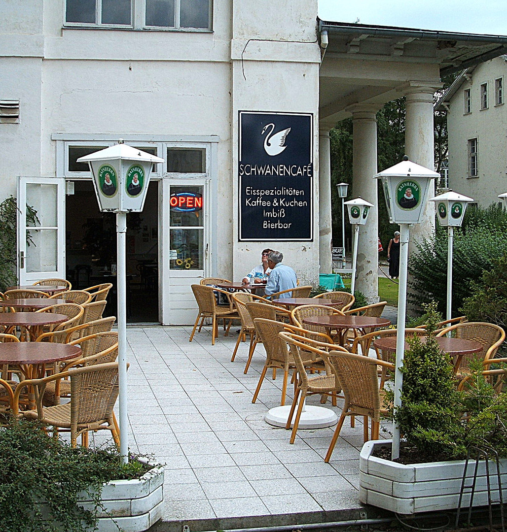 Das ehemalige "Schwanencafe" in Heiligendamm