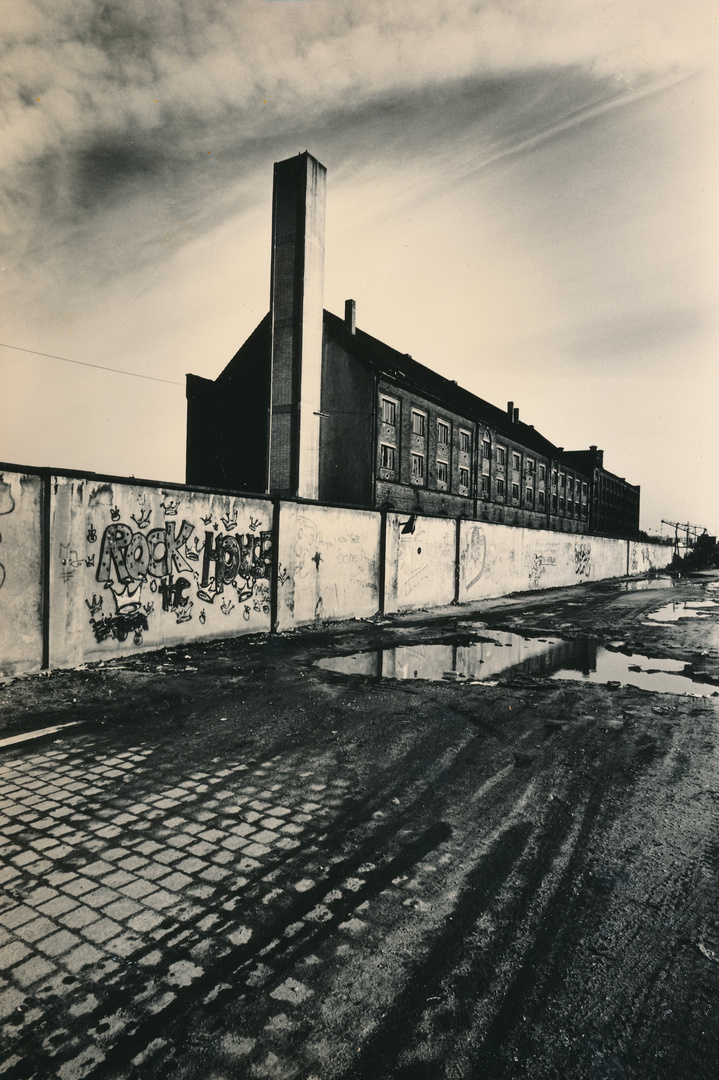 Das ehemalige "Stollwerk" in Köln . "Rock houer"