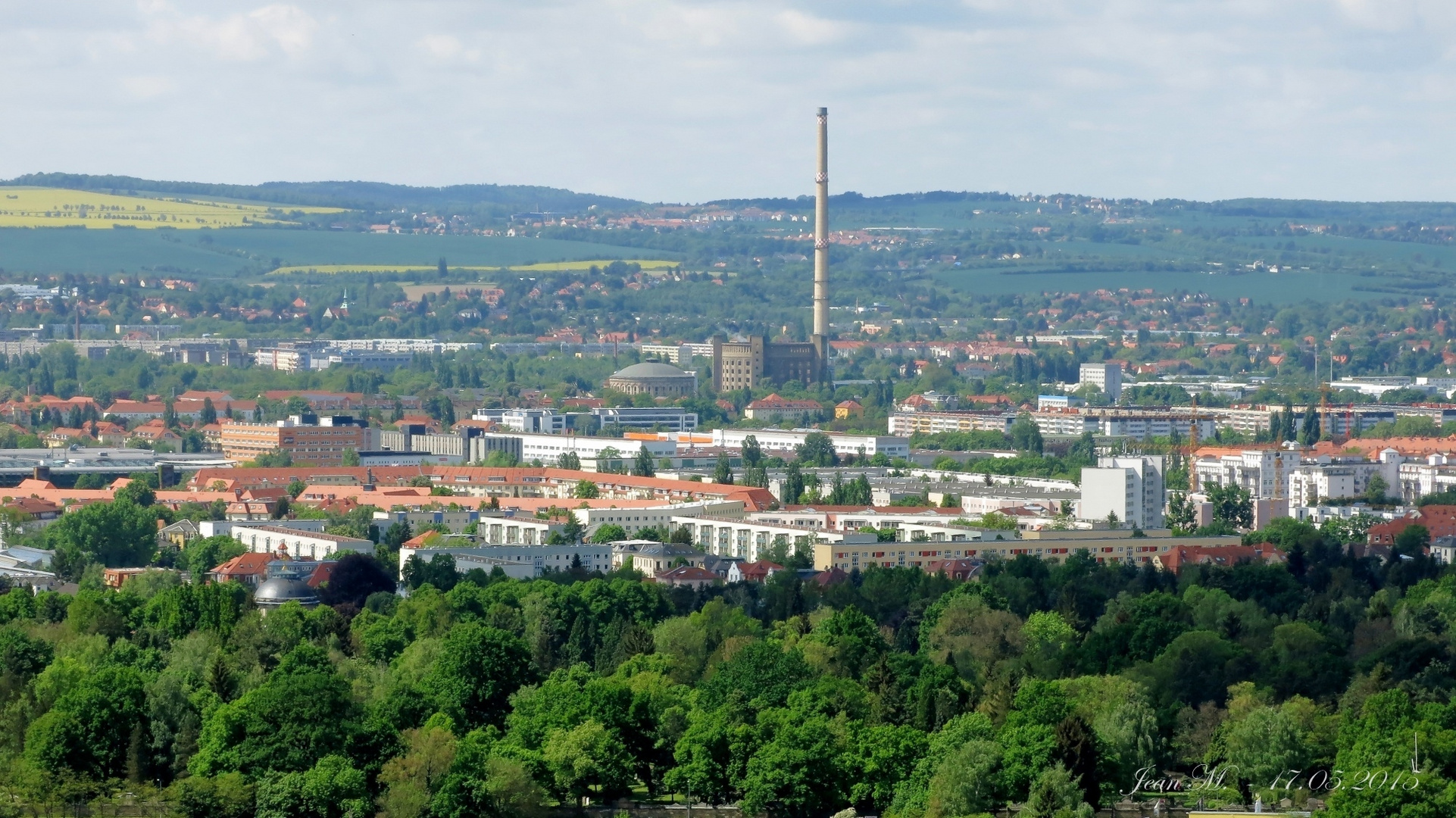 Das ehemaliger Gasometer, jetzt das Panometer