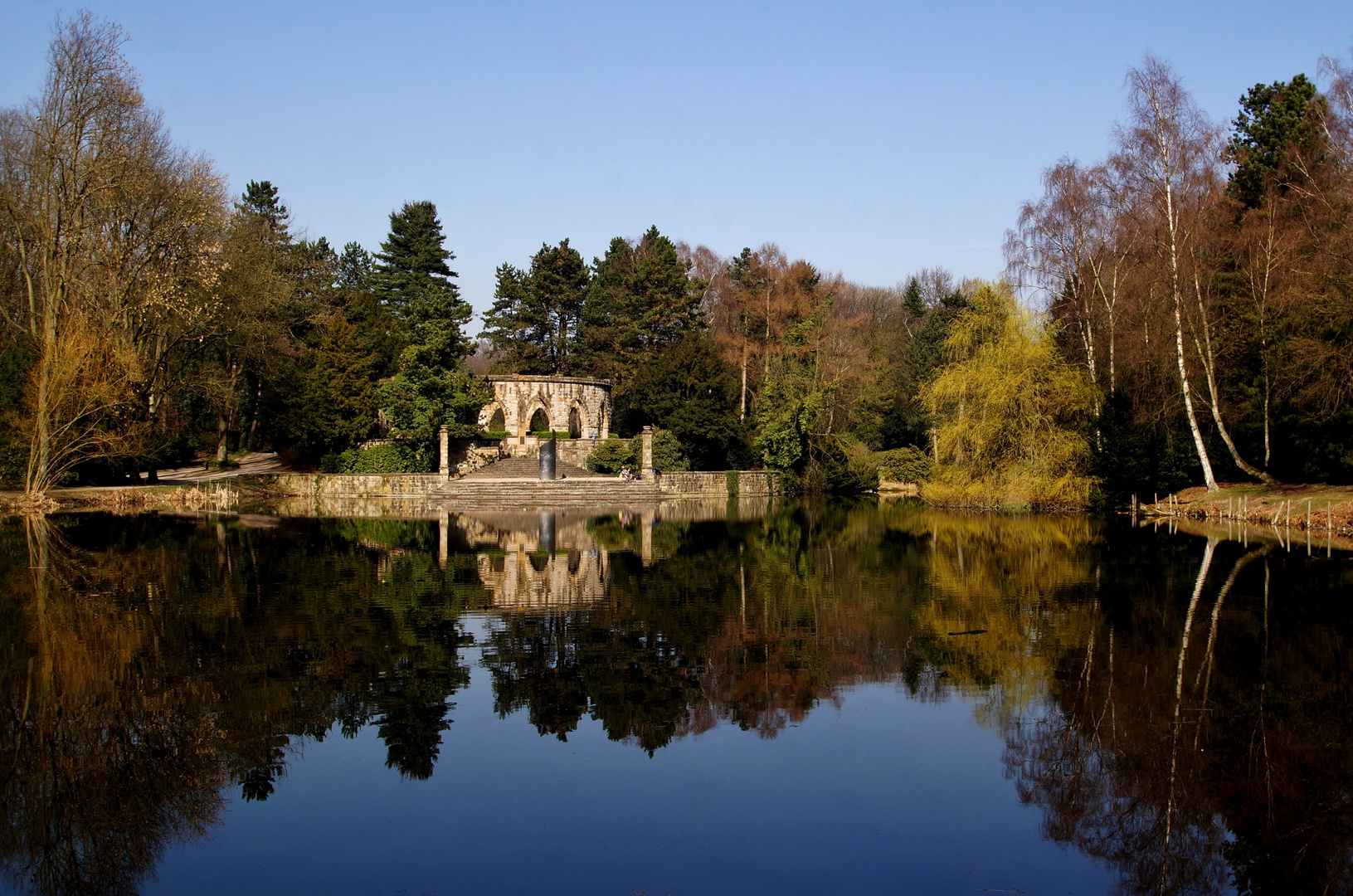 Das Ehrenmal in Gladbeck...