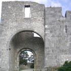 Das Eingangstor zur Heimoburg auf dem Schloßberg in Hainburg / NÖ.