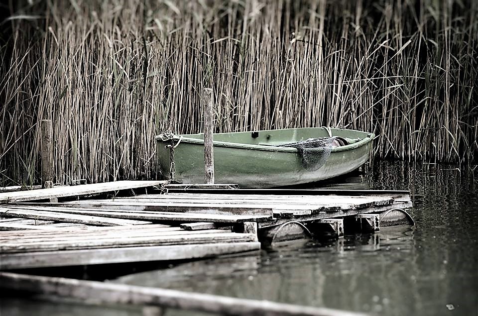 Das einsame Fischerboot