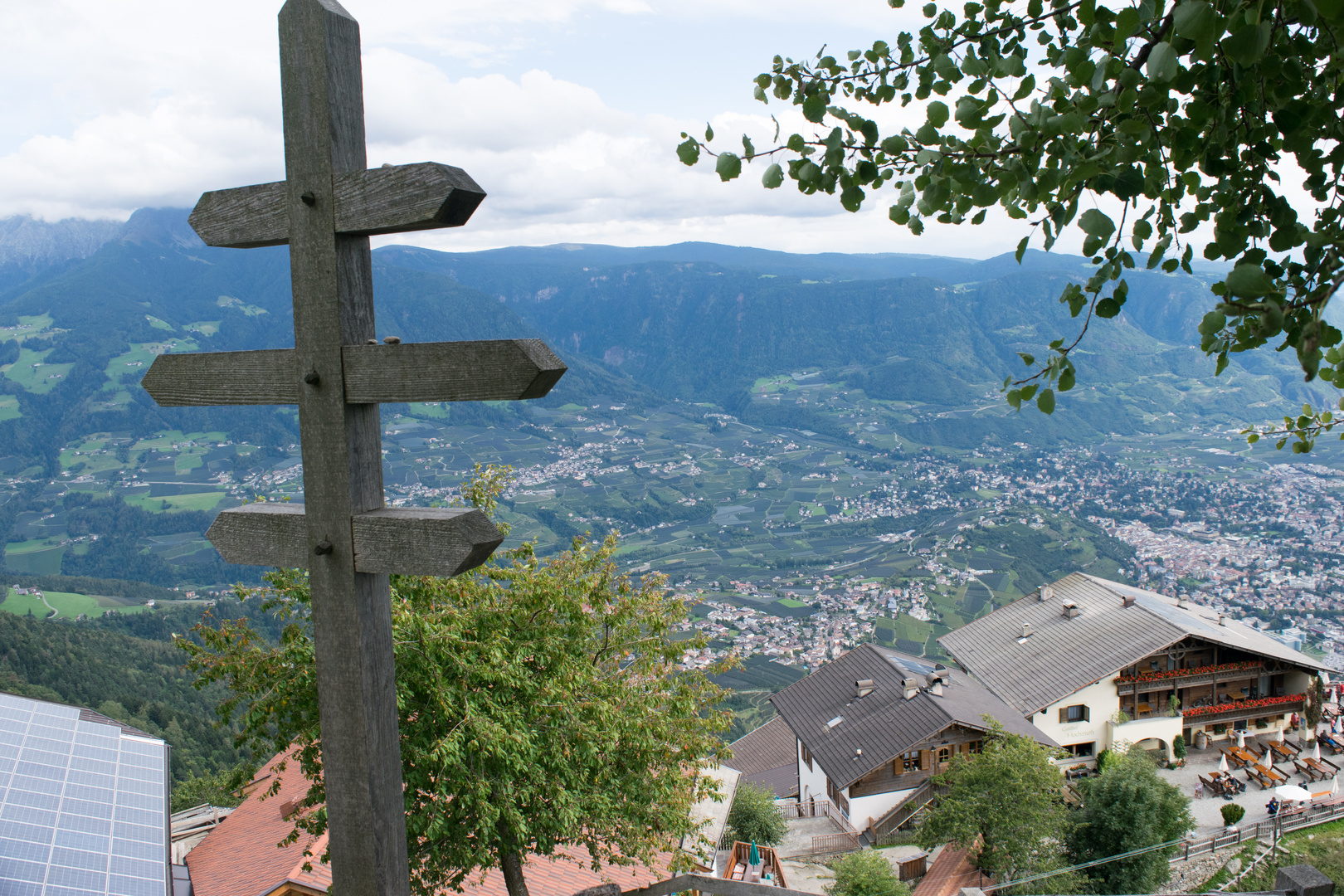 Das einsame Gipfelkreuz