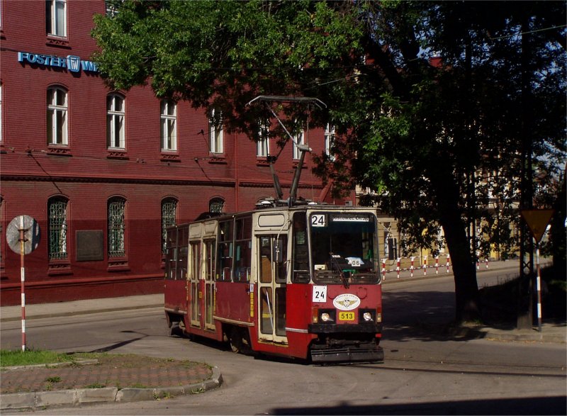 Das einzige Gleisdreieck in Oberschlesien