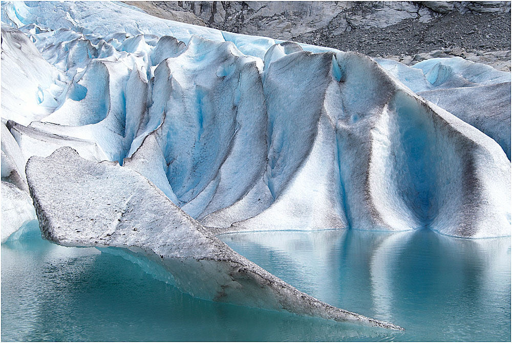 Das Eis des Jostedalsbreen