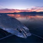 Das Eis vom Baikalsee