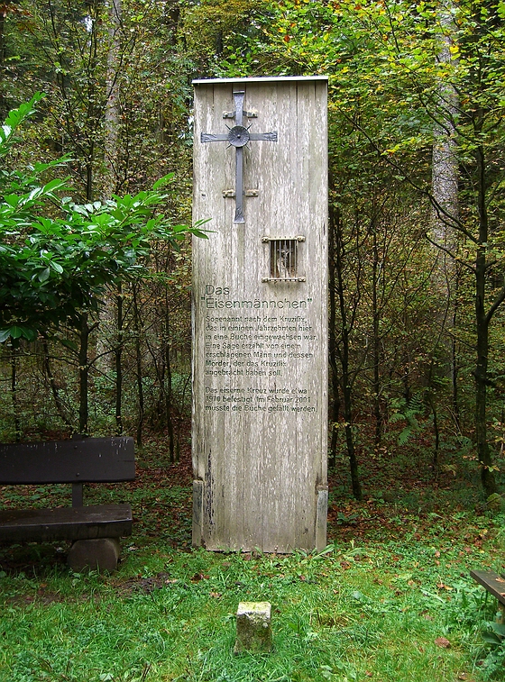 Das Eisenmännchen in der Eifel