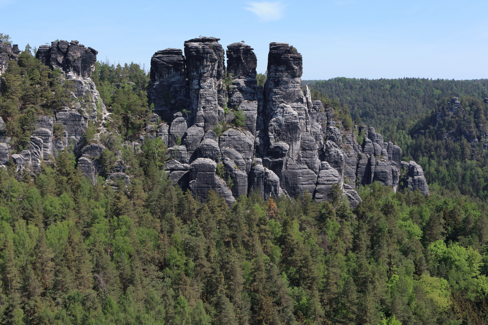 Das Elbsandsteingebirge